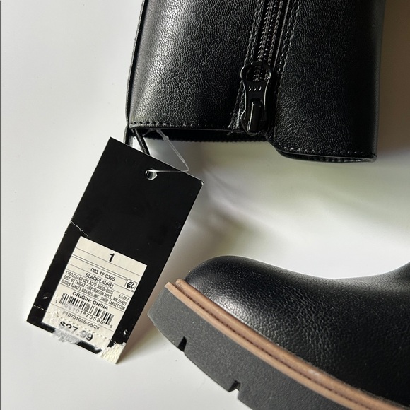 Art Class Chelsea Ankle Boots Faux Leather Black - Picture 11 of 12